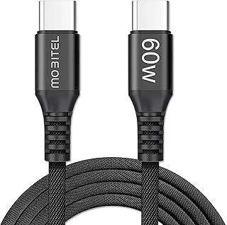 Câble USB-C vers USB-C - 60 W (1,5 m)